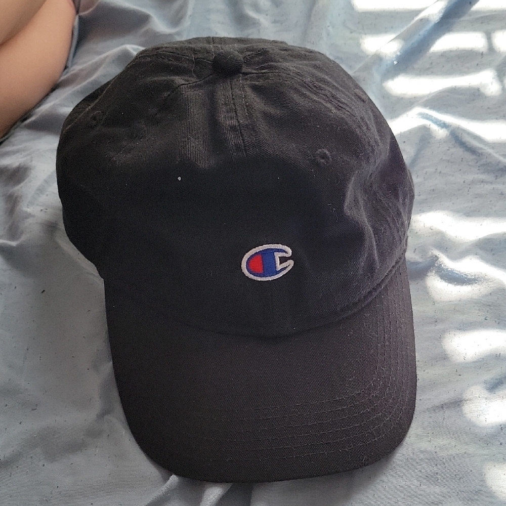 Champion Black Baseball Cap